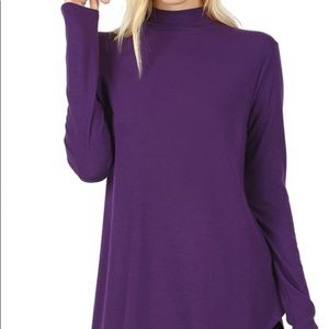 NWT dark purple shirt